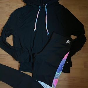 Vs PINK rare & HTF watercolor outfit